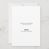 VAKANTIE | VREDE HOOP LIEFDE | FAMILIEFOTO KAART (Achterkant)