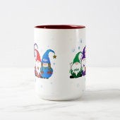 Vakantie Vrede Liefde Joy Hope Gnome Koffie Mok (Center)