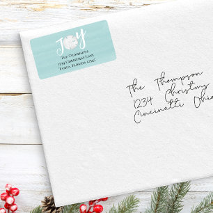 Vakantie Vreugde Waterverf Strand Tropische Zanddo Etiket