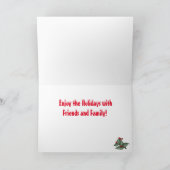 Vakantie Vrienden Konijn & Schildpad Foto Zo Schat Feestdagen Kaart (Binnen)