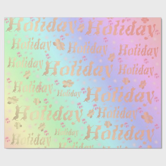 vakantie, vrije tijd, glanzend, metaal, geschrifte cadeaupapier (Vlak)