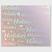 vakantie, vrije tijd, glanzend, metaal, geschrifte cadeaupapier (Vlak)