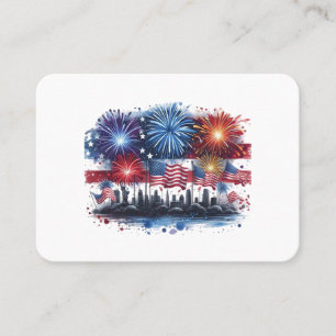 Vakantie Vuurwerk Klassieker Visitekaartje