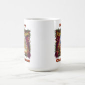 Vakantie warmte door raam koffiemok (Center)