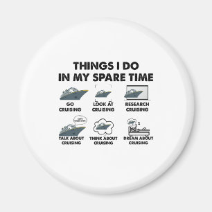 Vakantie wat ik doe in mijn vrije tijd kruipen magneet