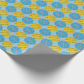 Vakantie Water Polo Bal Wrapping Papier (Hoek)