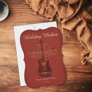 Vakantie wensen van Nashville Feestdagenkaart