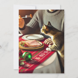 Vakantie wensen voor lekker eten en veel plezier! feestdagenkaart