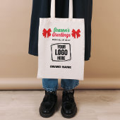 Vakantie wensen Zakelijk Promotie Kerstcadeau Tote Bag