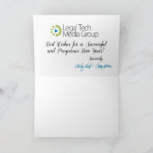 Vakantie wenst JOU van de Juridische Groep van de  Feestdagen Kaart (Binnen)