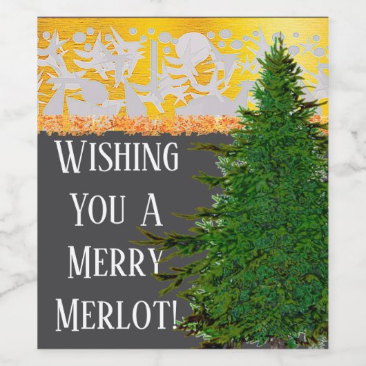 VAKANTIE WIJN ETIKET (Enkel label)