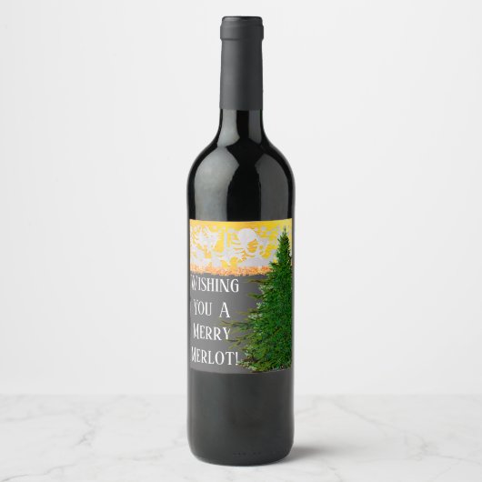 VAKANTIE WIJN ETIKET (Voorkant)