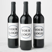 Vakantie Wijn Mousserende Wijn Label LOGO Christma Wijn Etiket (Flessen)