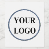 Vakantie Wijn Mousserende Wijn Label LOGO Christma Wijn Etiket (Enkel label)