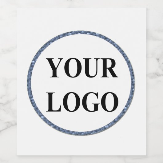 Vakantie Wijn Mousserende Wijn Label LOGO Christma Wijn Etiket (Enkel label)