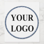 Vakantie Wijn Mousserende Wijn Label LOGO Favors Wijn Etiket (Enkel label)