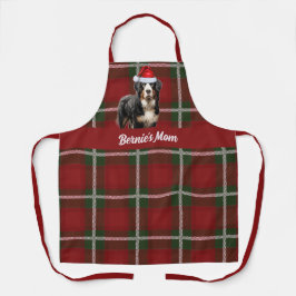 Vakantie Wijn Plaid Berner Sennenhond Kerstmis Schort