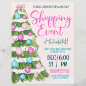 Vakantie Winkelen Evenement 8.5 x 11 Flyer Briefhoofd (Voorkant)