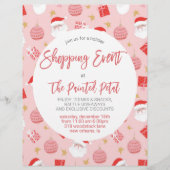 Vakantie Winkelen Evenement Flyer Briefhoofd (Voorkant)