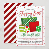 Vakantie Winkelen Event Kaart (Voorkant / Achterkant)