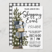 Vakantie Winkelen Event Kaart (Voorkant / Achterkant)