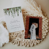 Vakantie Winter bruiloft uitnodiging