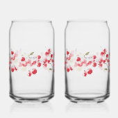Vakantie Winterbes Blikvorm Glas (Links)