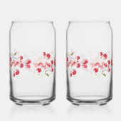 Vakantie Winterbes Blikvorm Glas (Rechts)