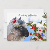 Vakantie/winteruitnodiging Kaart (Voorkant)