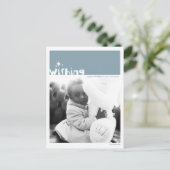 Vakantie "Wishing" Foto Briefkaart (Staand voorkant)