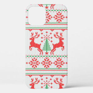 Vakantie Witte Brei Kerstmis Lelijke Trui Ho Hert Case-Mate iPhone Case
