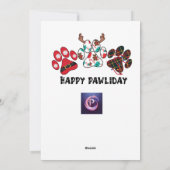  vakantie X-Mas digitale Kaarten Xmas (Achterkant)