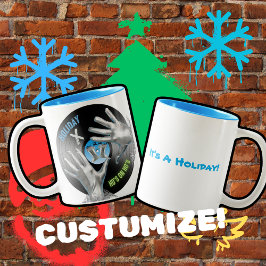 Vakantie X Tweekleurige Koffiemok