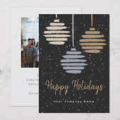 Vakantie zakelijke foto Navy Gold (Voorkant / Achterkant)