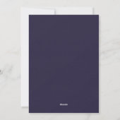 Vakantie Zegel Foto Kaart - Navy (Achterkant)