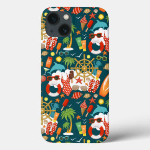 vakantie zomervakantie strandpatroon Case-Mate iPhone case