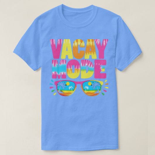 Vakantie Zomervakantie Vakantie Mode de Palm T-shirt (Design voorkant)