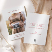 Vakantie zwangerschapsaankondiging beste cadeau oo feestdagenkaart