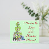 Vakantieansichtkaart Feestdagenkaart (Staand voorkant)