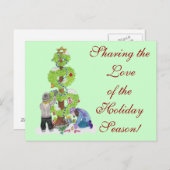 Vakantieansichtkaart Feestdagenkaart (Voorkant / Achterkant)