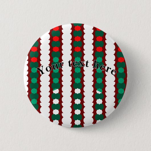 Vakantieansichtkaart Ronde Button 5,7 Cm (Voorkant)