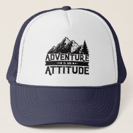 Vakantieavontuur is een attitude trucker pet
