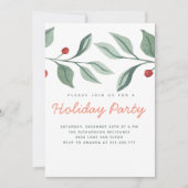 Vakantieblad voor de feestdag feestdagenkaart (Voorkant)