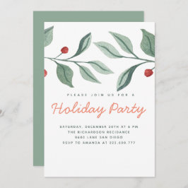 Vakantieblad voor de feestdag feestdagenkaart