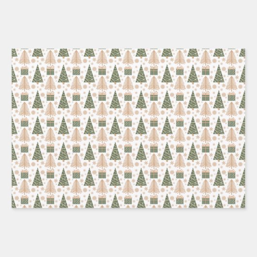 Vakantiebladen Inpakpapier Vel (Voorkant 2)