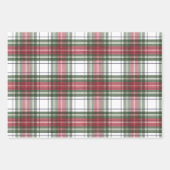 Vakantiebladen met rood groen opvouwen inpakpapier vel (Voorkant)