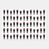 Vakantiebladen van de Vakantievlek Inpakpapier Vel (Voorkant)