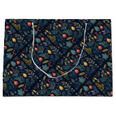 Vakantiebladerpatroon Groot Cadeauzakje (Voorkant)