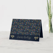 Vakantiebladerwerk Feestdagen Kaart (Voorkant)