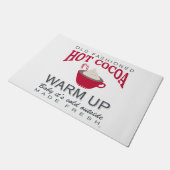 vakantieboerderij heetcacao deurmat (Schuin)